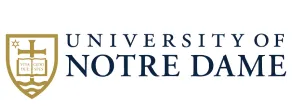 University of Notre Dame logo.